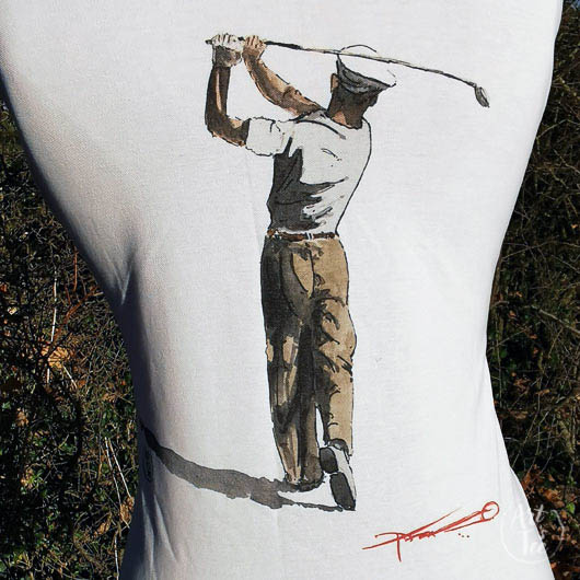 Polo Art's Tee : Golfeur