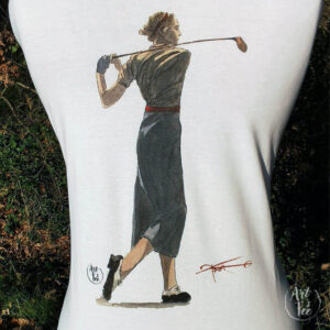 Polo Art's Tee : Golfeuse